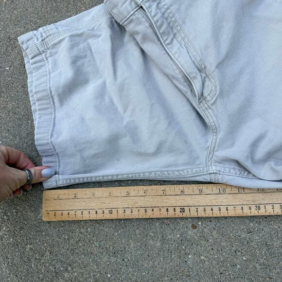 Carhartt Rigby 10" Shorts Tan Khaki Dungaree Regular Fit Size 33 102514-232 - Picture 4 of 8